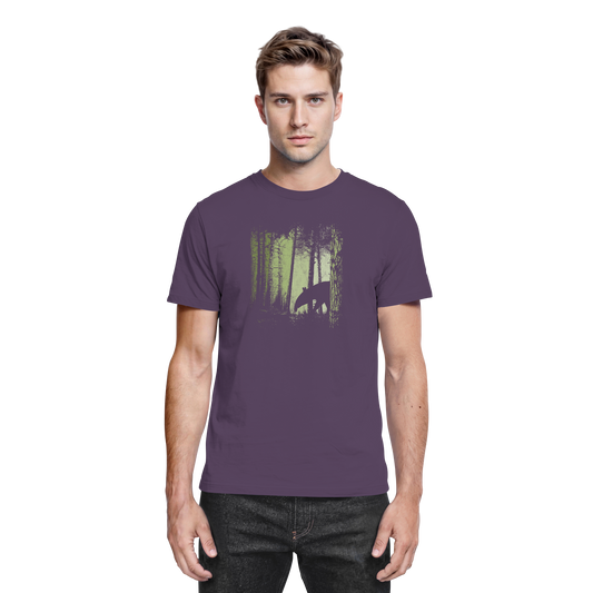 Lässiger Tapir im Zwielicht Wald - Premium Shirt