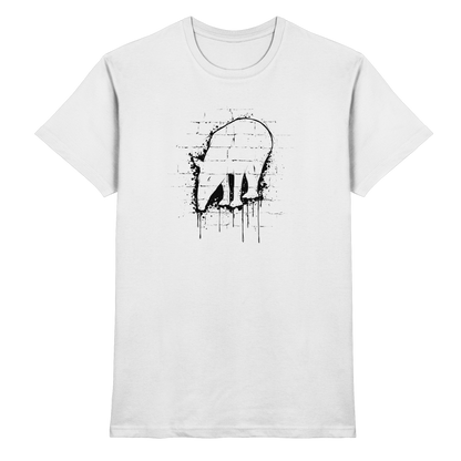 Urban Street Art Tapir Silhouette - Premium Shirt