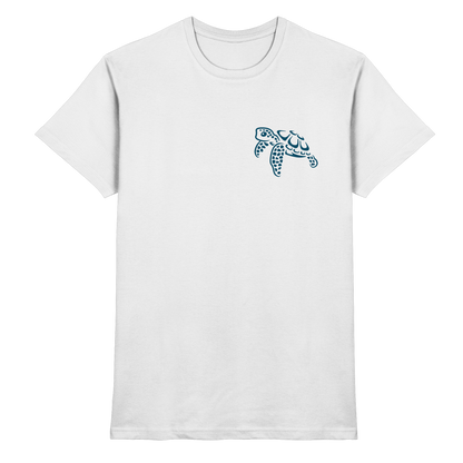 Lässig lustige Wasserschildkröte - Premium Shirt