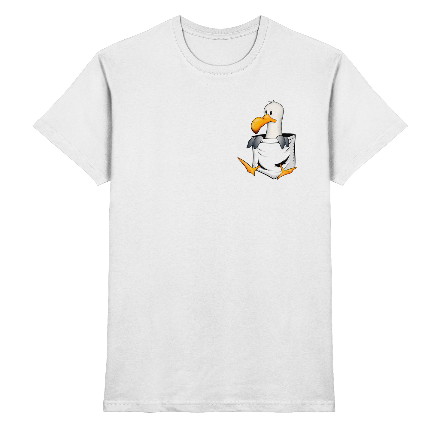 Kleine Möwe In Deiner Tasche - Premium Shirt