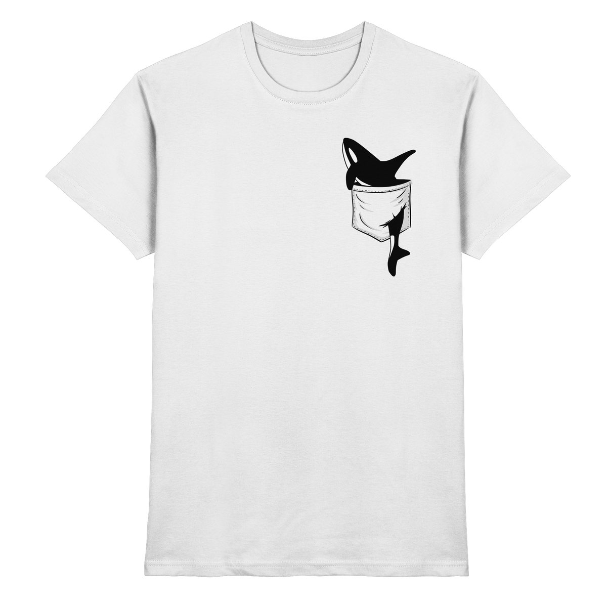 Orca In Deiner Tasche - Premium Shirt