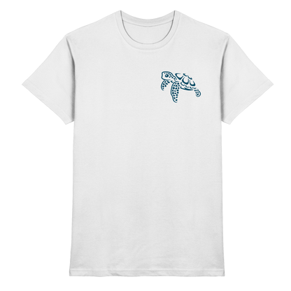 Lässig lustige Wasserschildkröte - Premium Shirt