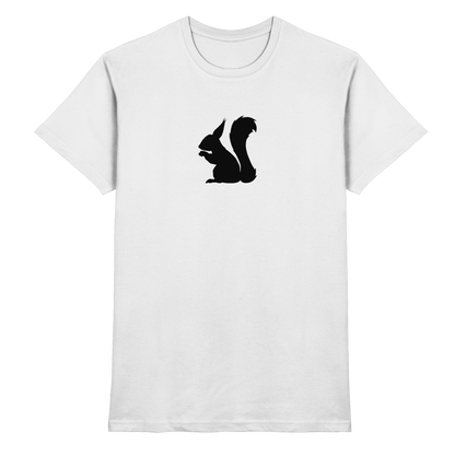 Eichhörnchen Silhouette - Premium Shirt