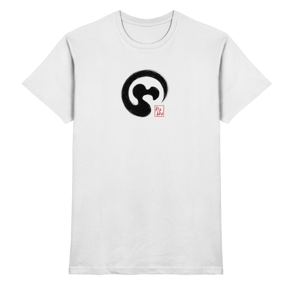 Zen Dodo im japanischen Enso Kreis - Premium Shirt