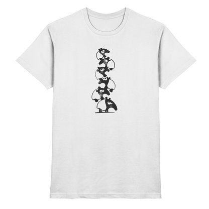 Lustiger Haufen aus Schabracken-Tapiren - Premium Shirt