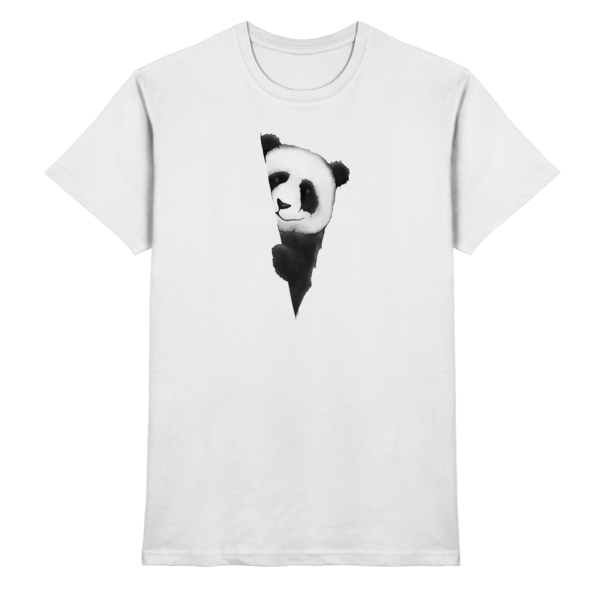 Panda Bär Illustration - Premium Shirt
