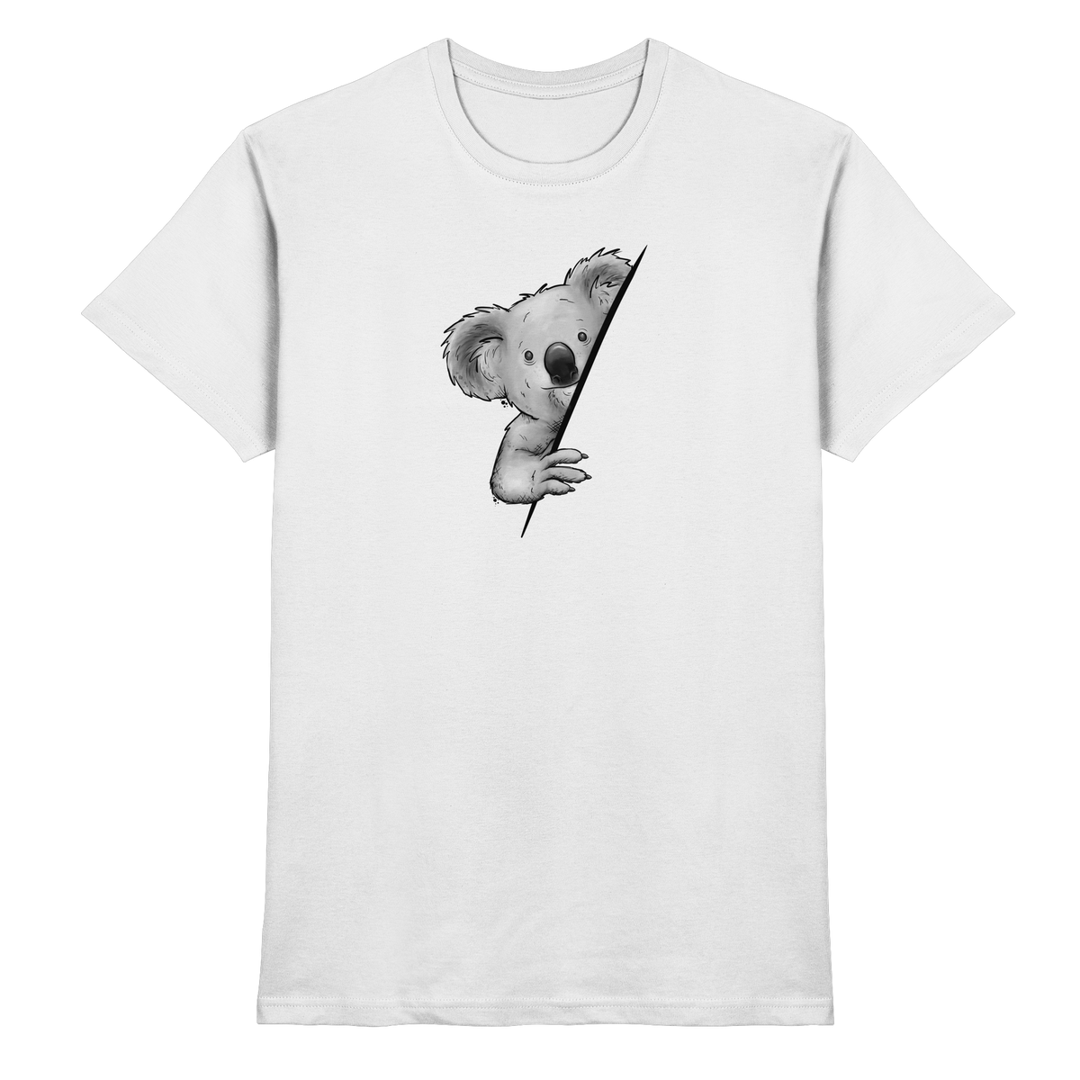 Koala Bär Illustration - Premium Shirt