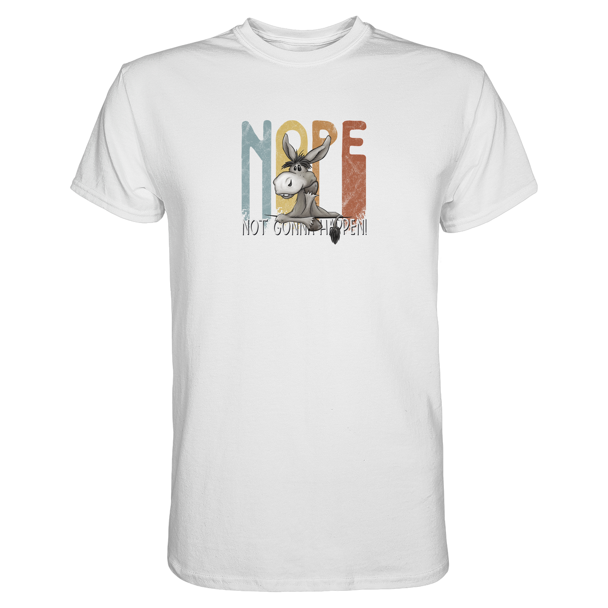 Nope | bockiger Esel - Premium Shirt