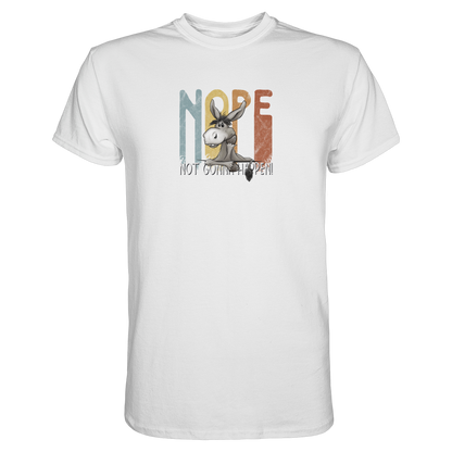 Nope | bockiger Esel - Premium Shirt