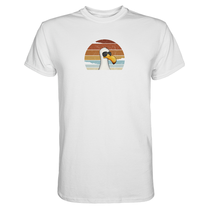 Cool lässige Retro Möwe - Premium Shirt
