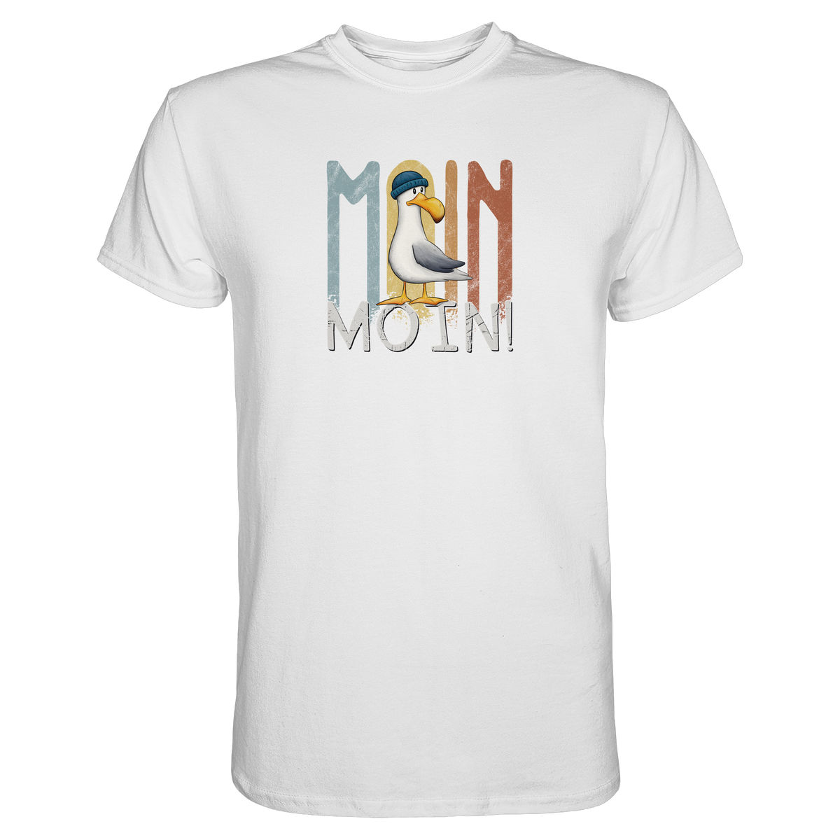 Moin Moin norddeutsche Möwe - Premium Shirt