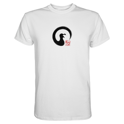Moin kreischende japanische Enso Möwe - Premium Shirt