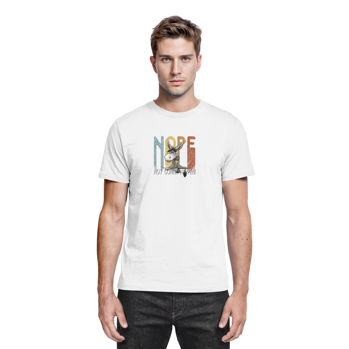 Nope | bockiger Esel - Premium Shirt
