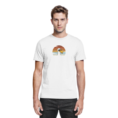Cool lässige Retro Möwe - Premium Shirt