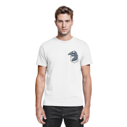 Grufti Rabe Krähe in der Tasche - Premium Shirt
