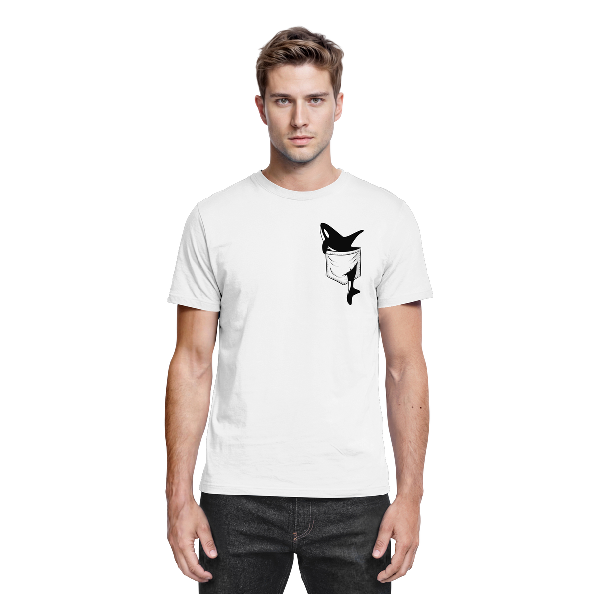 Orca In Deiner Tasche - Premium Shirt