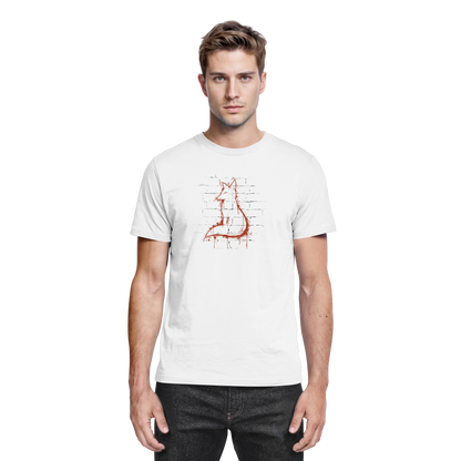 Street Art Fuchs Silhouette - Premium Shirt