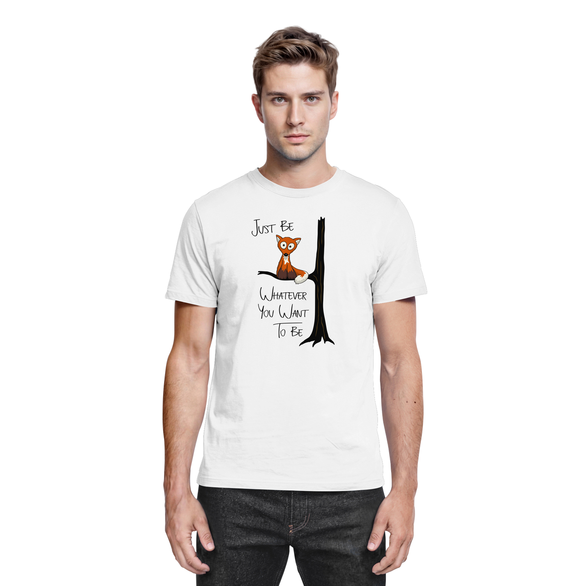 Just Be Whatever | Fuchs wie Eule - Premium Shirt