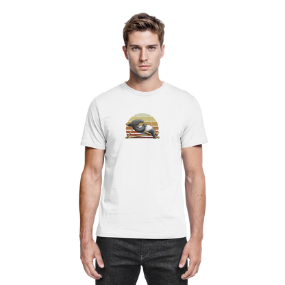 Lässiger Retro Sundown Tapir - Premium Shirt