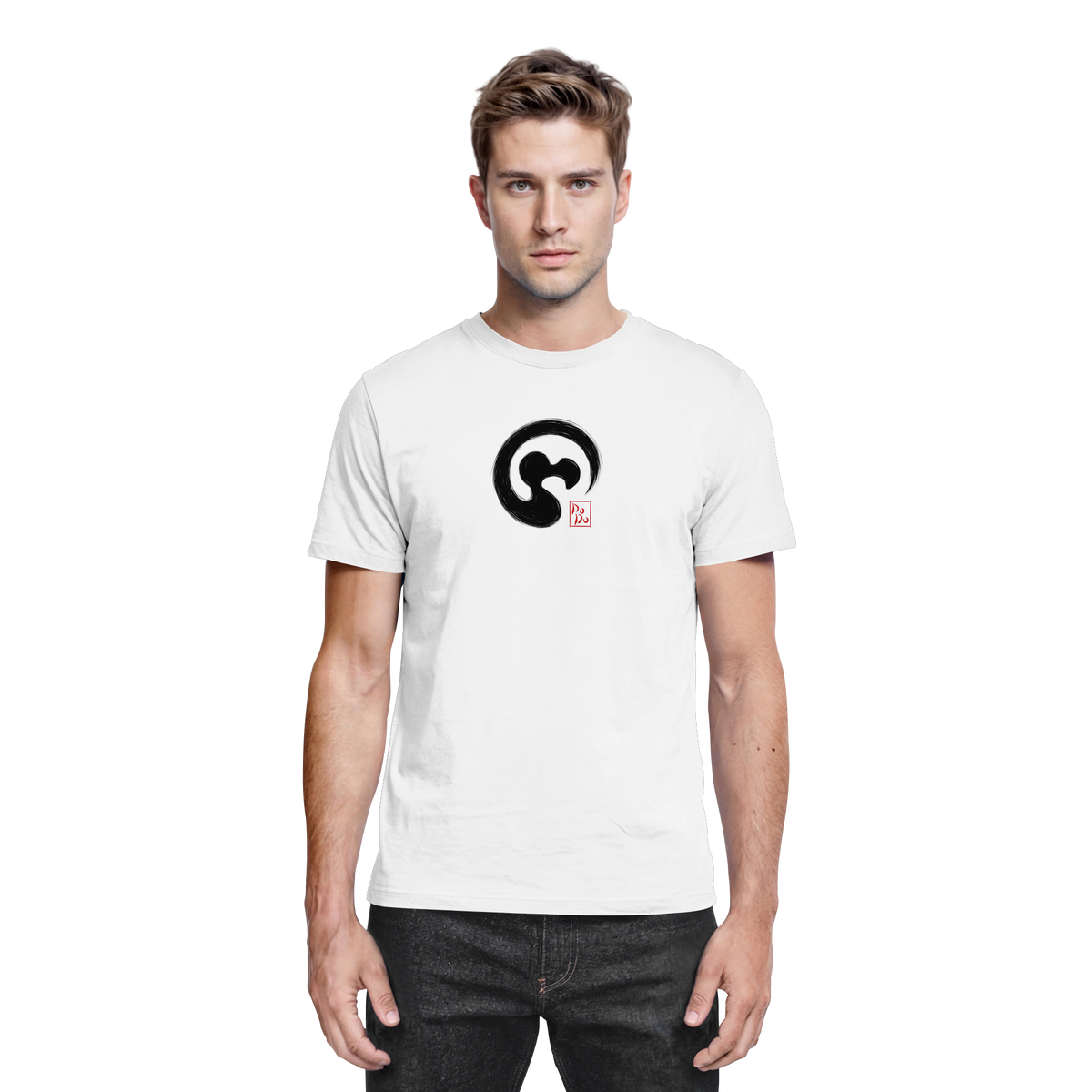 Zen Dodo im japanischen Enso Kreis - Premium Shirt