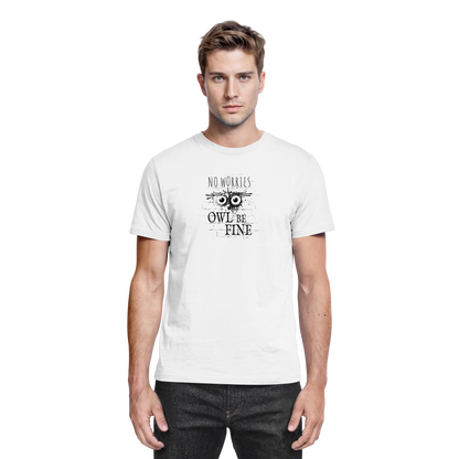 Owl Be Fine Street Art Eule - Premium Shirt