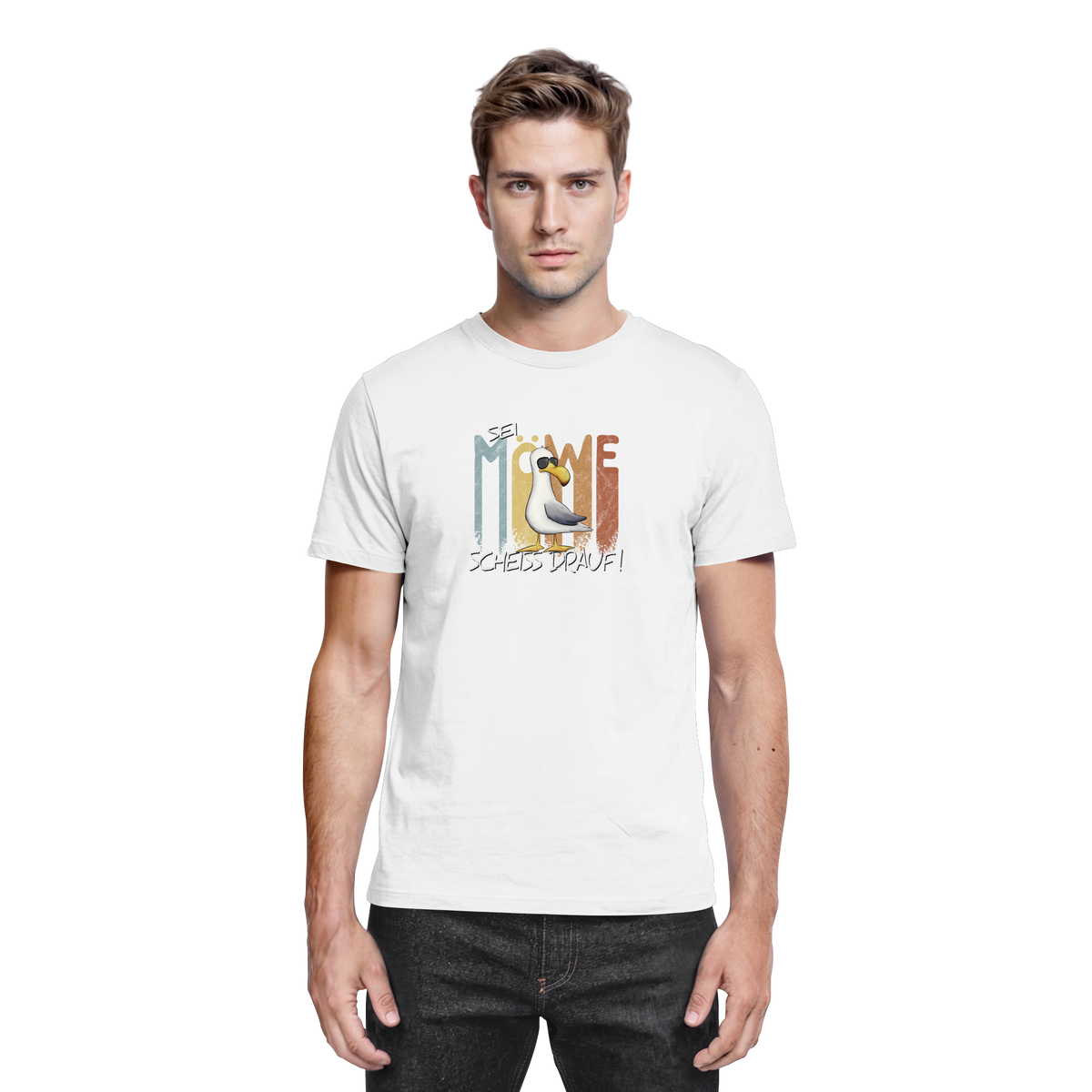 Sei Möwe Scheiß Drauf  - Premium Shirt