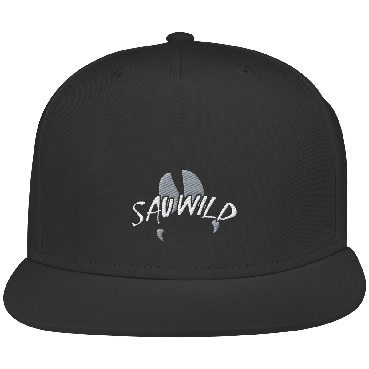 Sauwild Wildschwein mit Trittsiegel - Snapback