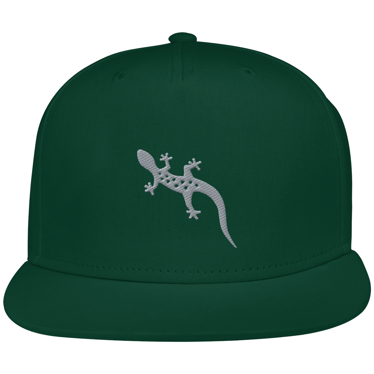 Gecko Salamander Silhouette - Snapback