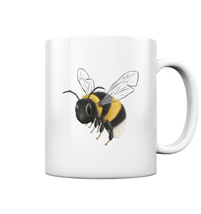 Kleine brummige Hummel - Tasse glossy