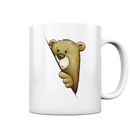 Funky Bär Illustration - Tasse glossy