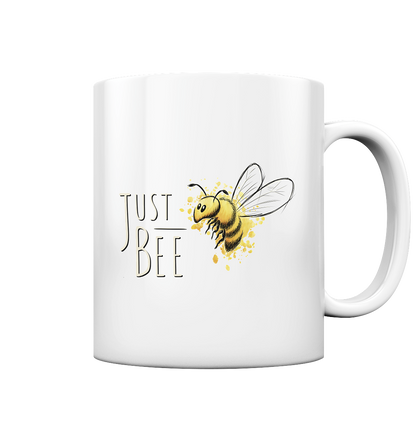 Just Bee, kleine Honig-Biene - Tasse glossy