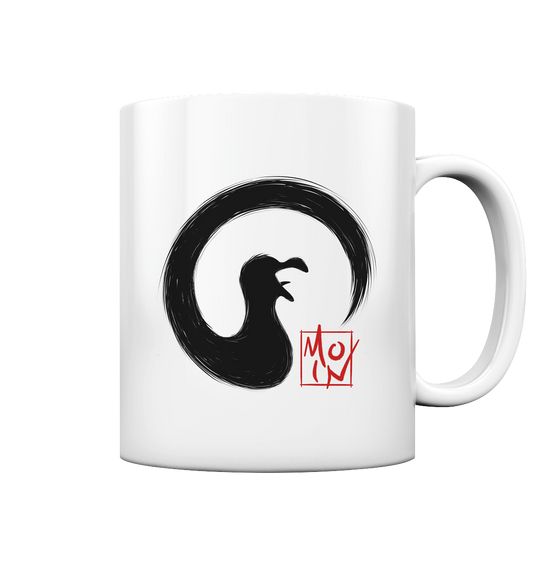 Moin kreischende japanische Enso Möwe - Tasse glossy