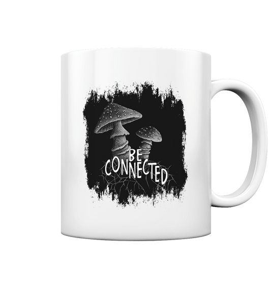 Be Connected Panther-Pilz - Tasse glossy