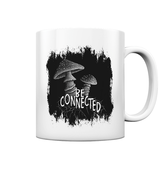 Be Connected Panther-Pilz - Tasse glossy