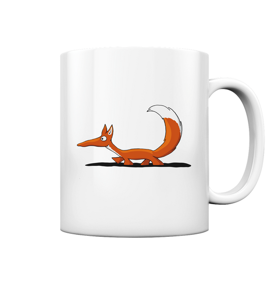 Lässiger cooler Fuchs | Mr. Fox, der Schleicher - Tasse glossy