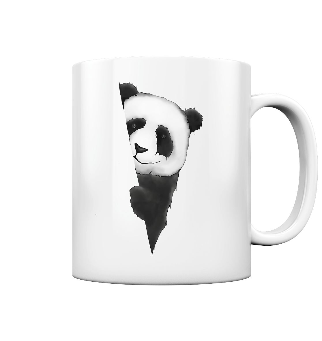 Panda Bär Illustration - Tasse glossy