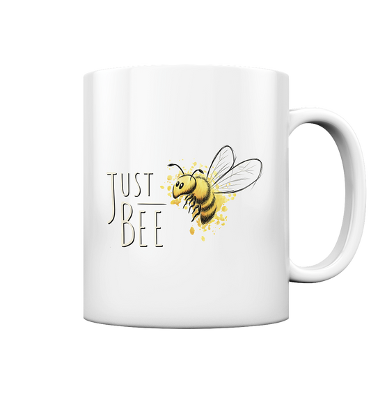 Just Bee, kleine Honig-Biene - Tasse glossy