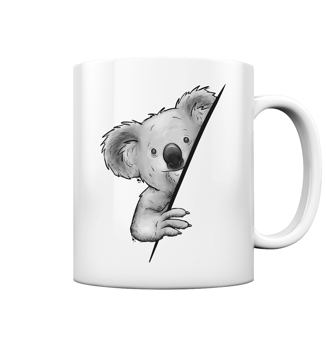 Koala Bär Illustration - Tasse glossy