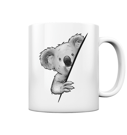 Koala Bär Illustration - Tasse glossy