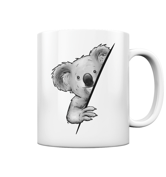 Koala Bär Illustration - Tasse glossy