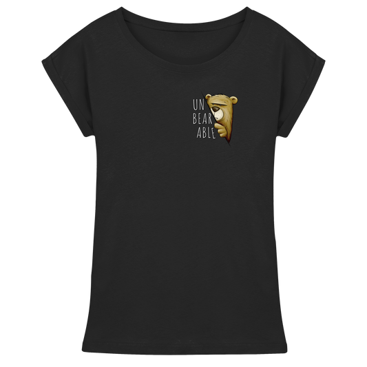 Unbearable – Unerträglich Bär - Womens Extended Shoulder T-Shirt