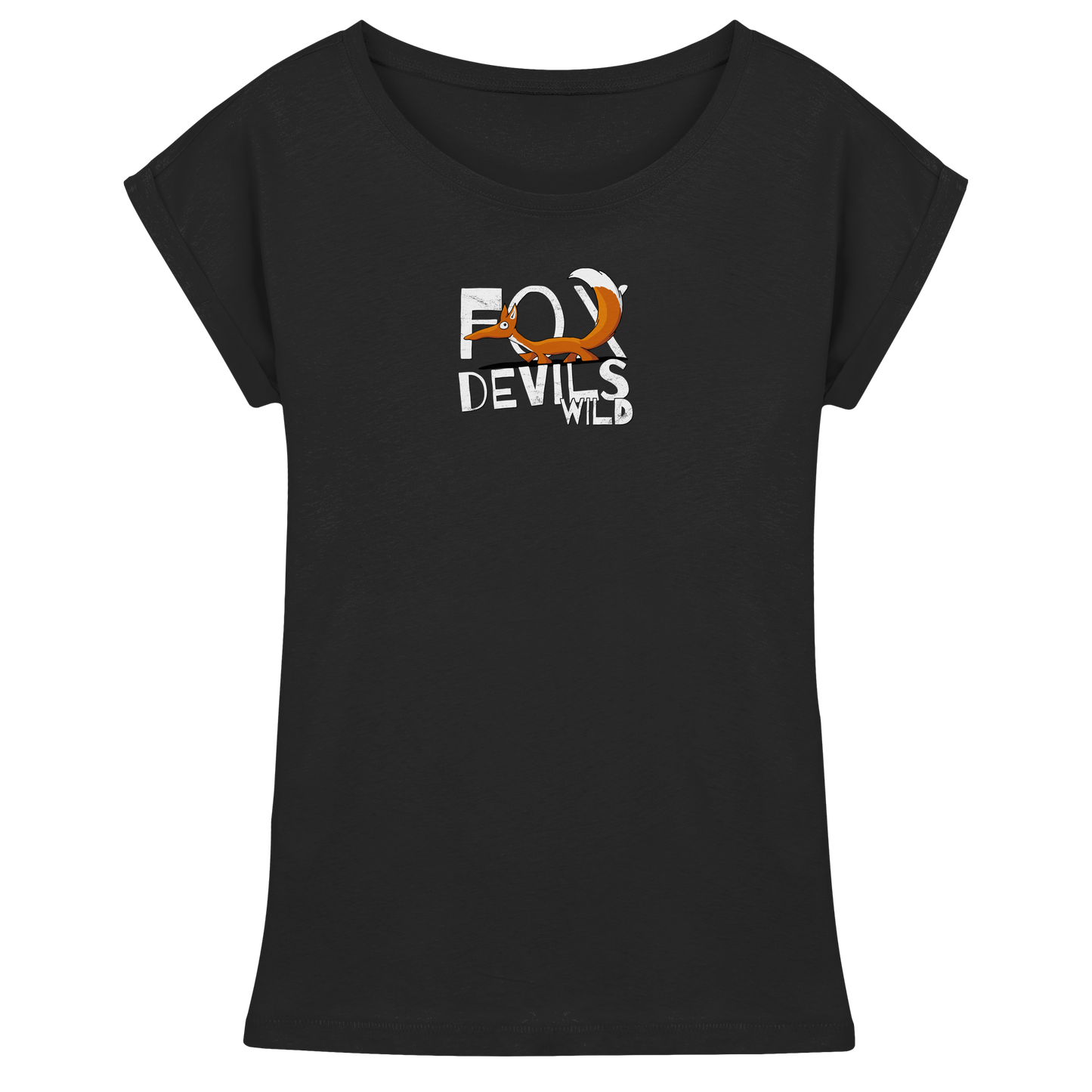 Fox-Devils-Wild Fuchs - Womens Extended Shoulder T-Shirt