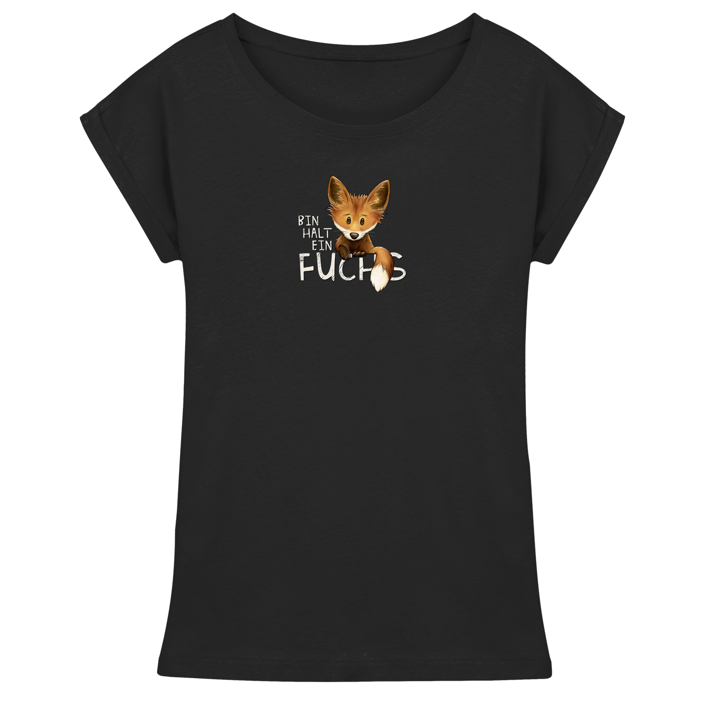 Bin halt ein Fuchs - Womens Extended Shoulder T-Shirt