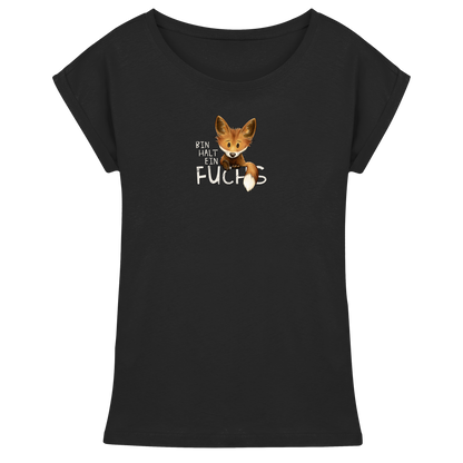 Bin halt ein Fuchs - Womens Extended Shoulder T-Shirt