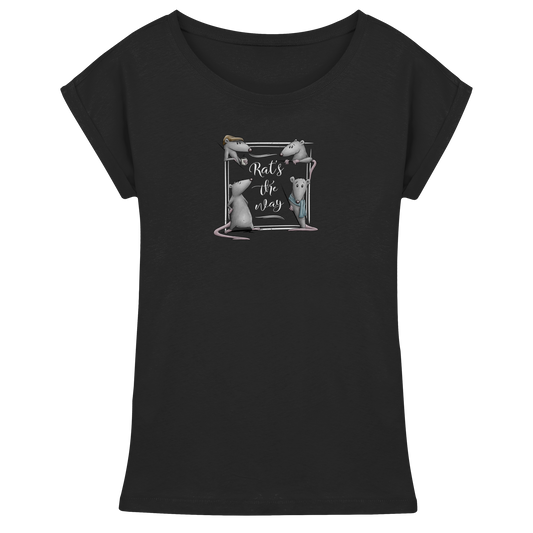 Rat’s The Way Kaffeehaus Ratten - Womens Extended Shoulder T-Shirt