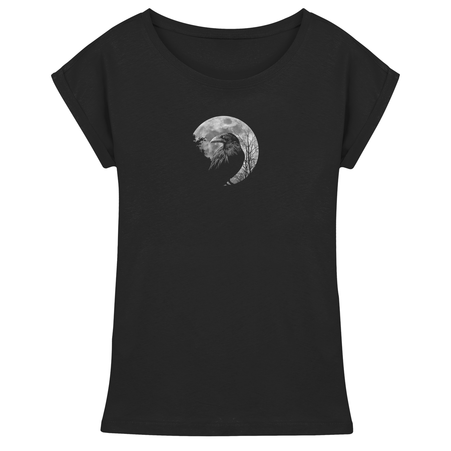 Vollmond-Rabe - Womens Extended Shoulder T-Shirt