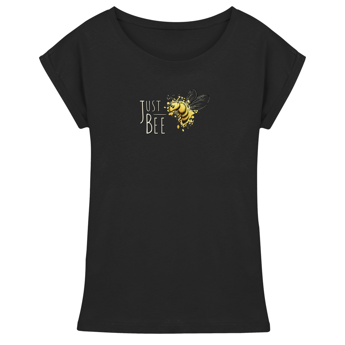 Just Bee, kleine Honig-Biene - Womens Extended Shoulder T-Shirt