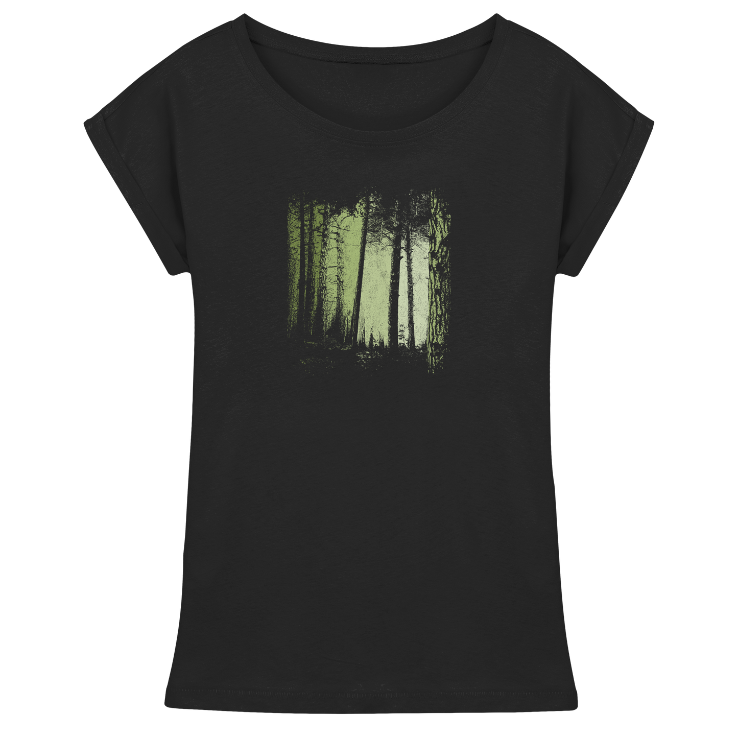 Zwielicht Wald - Womens Extended Shoulder T-Shirt