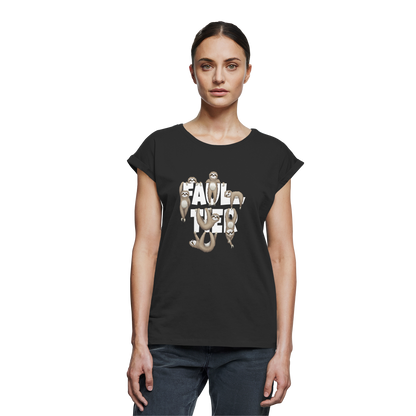 Viele gechillte Faultiere - Womens Extended Shoulder T-Shirt
