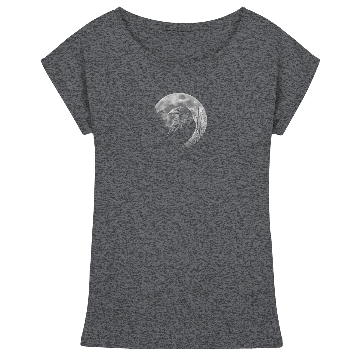 Vollmond-Rabe - Womens Extended Shoulder T-Shirt